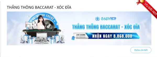 Nhiều khuyến mãi 868H được triển khai đem đến sức hấp dẫn lớn cho thành viên