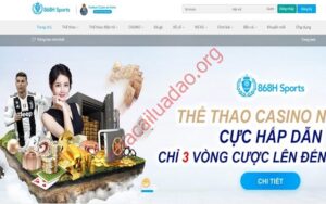 Bóng đá 868h nền tảng cá cược thể thao hàng đầu, uy tín