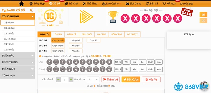 Kinh nghiệm chơi Lô đề online 868h hay nhất