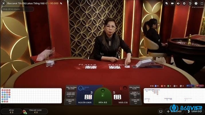 Cách chơi Speed Baccarat tương đối giống với chơi Baccarat truyền thống