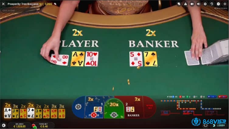 Baccarat mang đến cho người chơi những mức thưởng cuốn hút