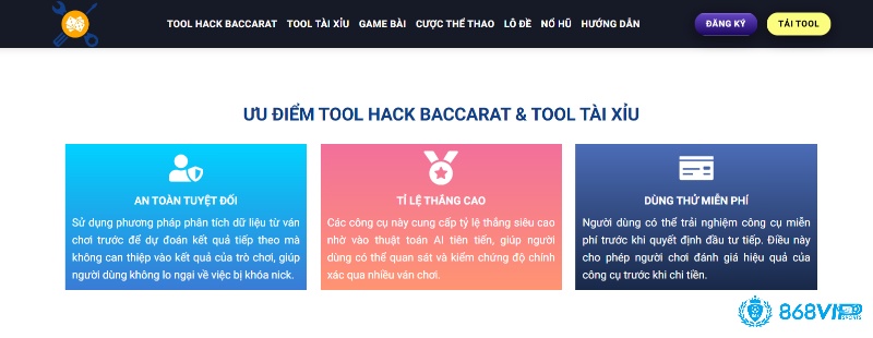 Anh em nên tìm hiểu và sử dụng Toolbet nếu muốn thắng lớn trong trò chơi baccarat