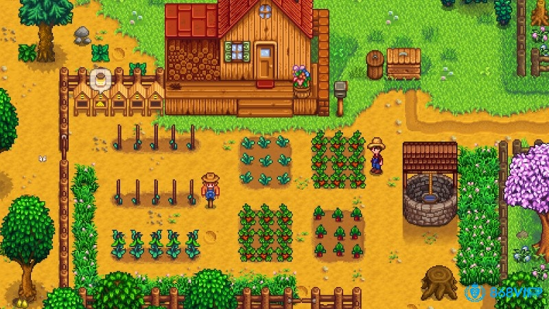 Khám phá các vùng đất mới và xây dựng nông trại trong Stardew Valley