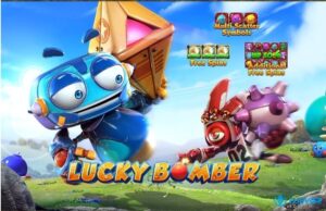 Game Slot Lucky Bomber với chủ đề về thế giới robot tương lai