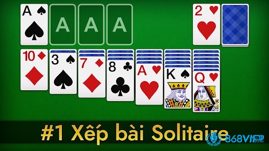 Game xếp bài solitaire đã mang đến cho người chơi những trải nghiệm tuyệt vời