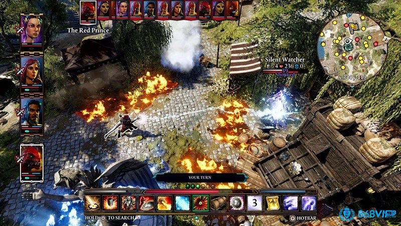 Divinity: Original Sin 2 gây ấn tượng mạnh với nền đồ họa 3D sắc nét