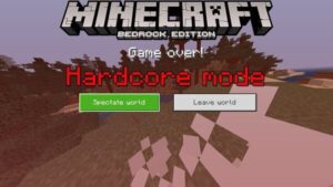 Mẹo sinh tồn trong Minecraft khi chơi chế độ Hardcore