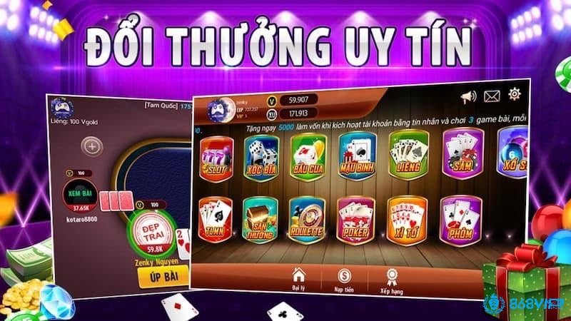 Cùng 868vip hướng dẫn chơi game bài đổi thưởng nhé