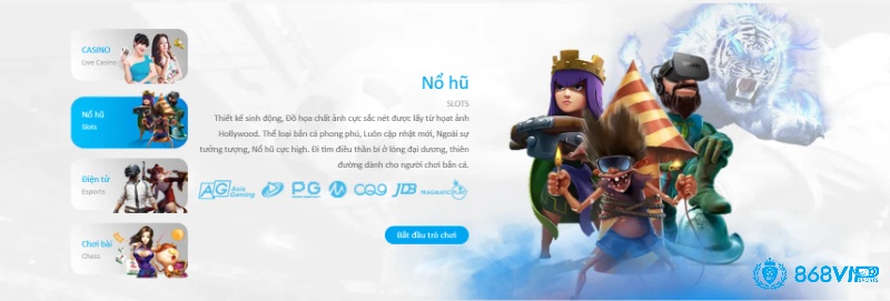 Nổ hũ là tựa game được 868vip cập nhật và nâng cấp liên tục để giúp cho anh em không nhàm chán khi chơi