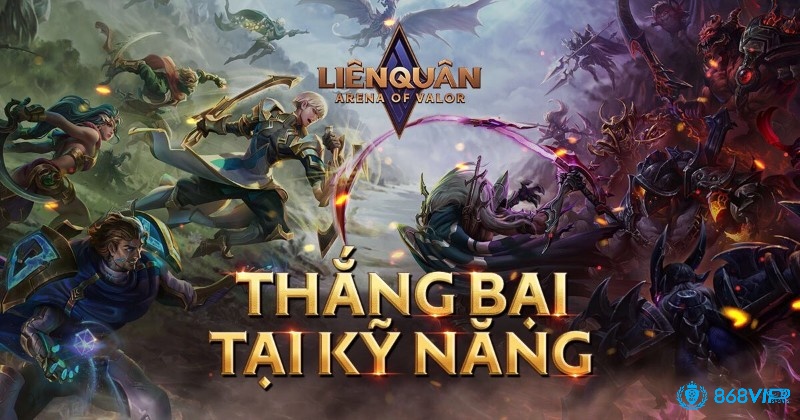 Liên Quân Mobile là game MOBA yêu cầu sự kết hợp chiến thuật và kỹ năng cá nhân để chiến thắng