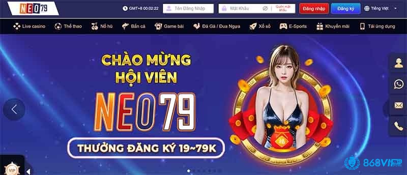 Tìm hiểu thông tin về cổng game Neo79