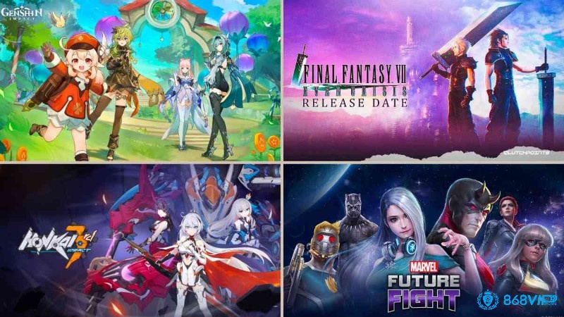 Top những thể loại game nhập vai được yêu thích