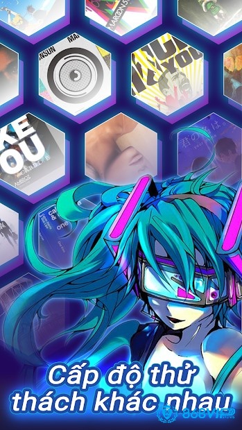 Tap Tap Music có nhiều độ khó với các cấp độ khác nhau