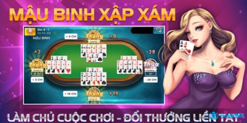 Mậu binh là game bài đổi thưởng đòi hỏi người chơi khi tham gia có sự sắp xếp quân bài hợp lý để tạo thành mạnh nhất trong 3 chi