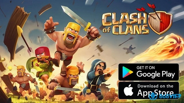 Game Clash of Clans được nhiều game thủ yêu thích bởi cộng đồng game thủ rộng lớn