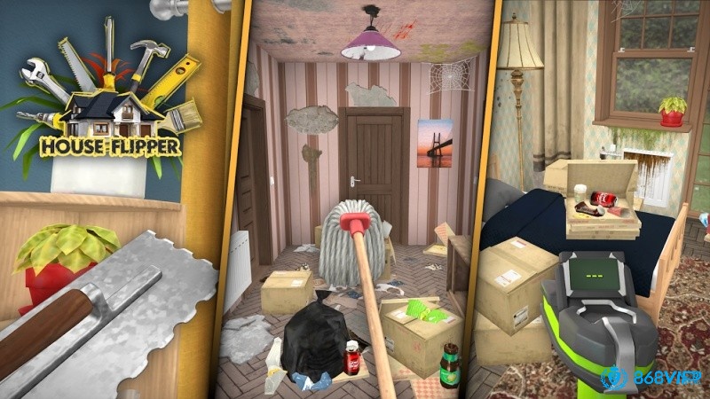 House Flipper mang đến thử thách lớn cho game thủ khi tham gia