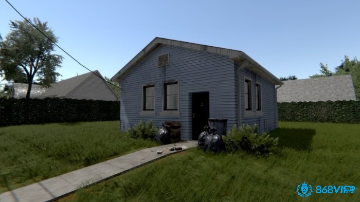 Nhà có không gian mở nhiều ánh sáng được nhiều người thích trong House Flipper