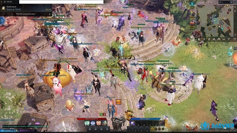 Giao diện chiến đấu hoành tráng trong Lost Ark – game online thế giới mở với đồ họa ấn tượng và lối chơi đa dạng