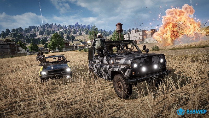 PUBG mang đến trải nghiệm sinh tồn gay cấn với bản đồ đa dạng và lối chơi battle royale đặc trưng