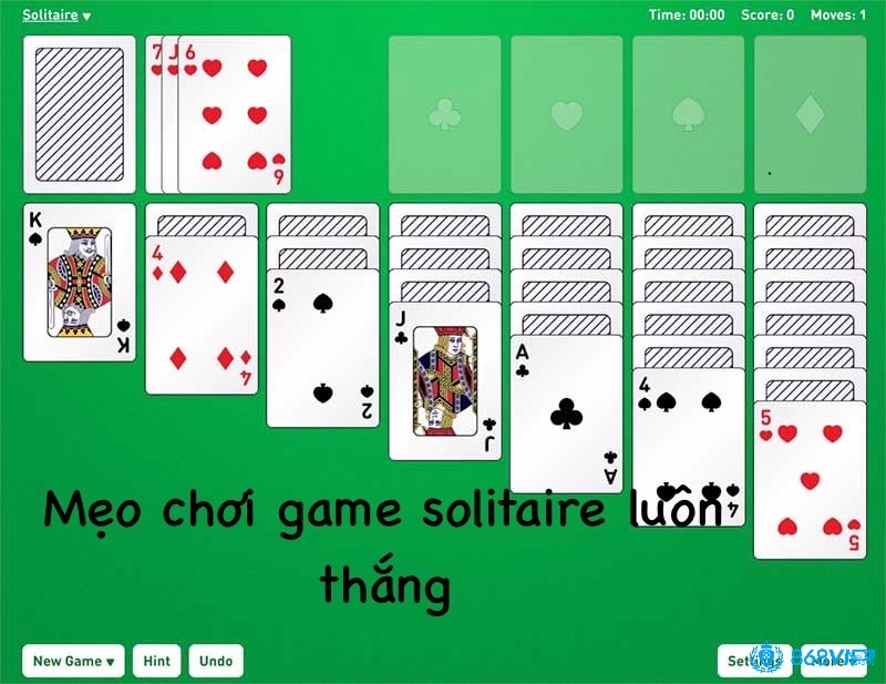 Sau đây 868vip sẽ chia sẻ cho anh em các mẹo chơi game solitaire hay từ các bật tiền bối