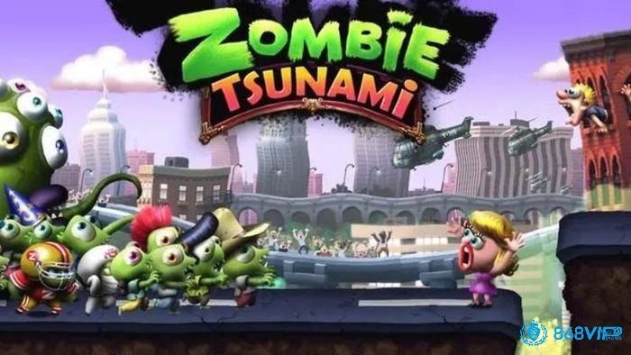 Game Zombie Tsunami có đồ họa theo phong cách hoạt hình vui nhộn và đẹp mắt