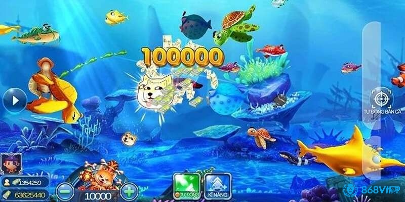 Hack tự động ngắn bắn trong game bắn cá là dạng phổ biến nhất