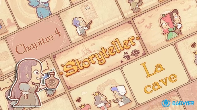 Tính năng chia sẻ trong Storyteller game mobile cho phép người chơi khoe thành tích và câu chuyện với bạn bè